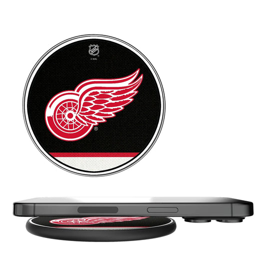 Detroit Red Wings Stripe 15-Watt Wireless Charger