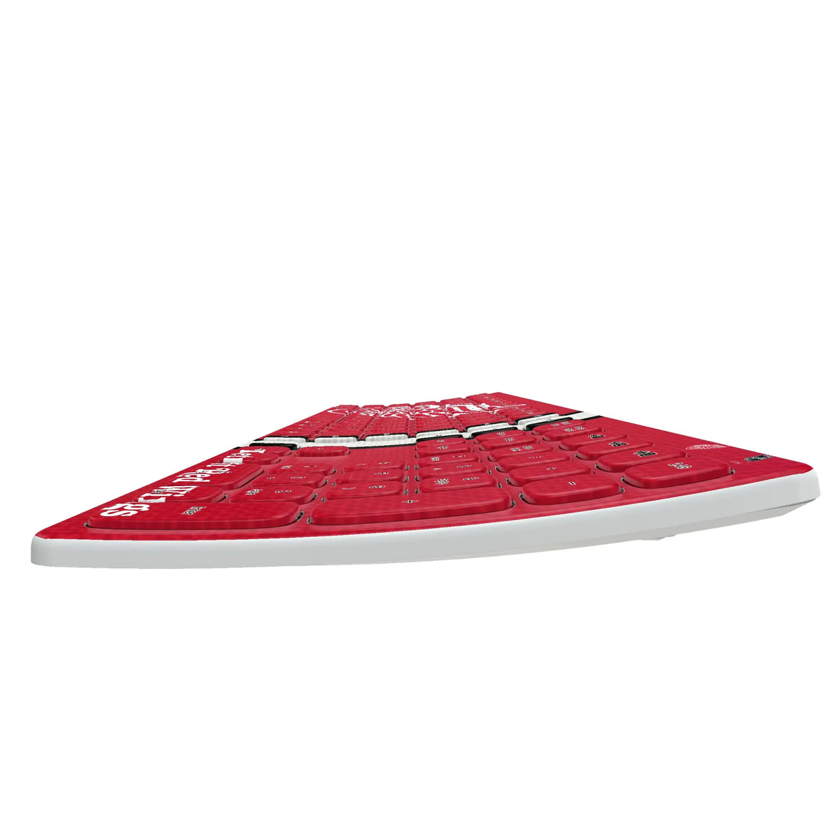 Detroit Red Wings Stripe Curved Wireless Keyboard