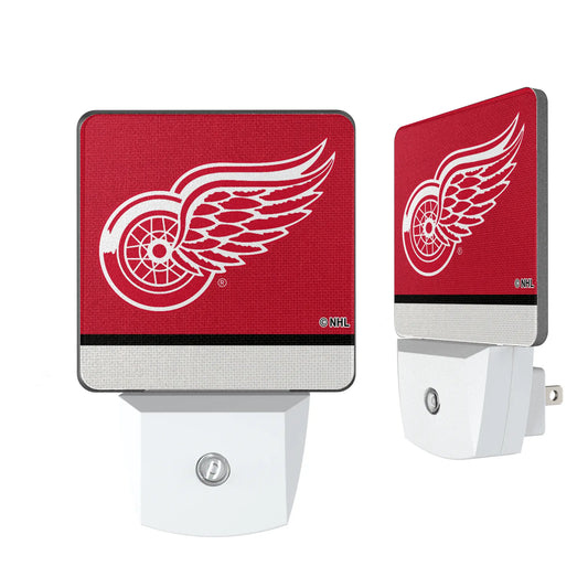 Detroit Red Wings Stripe Night Light 2-Pack