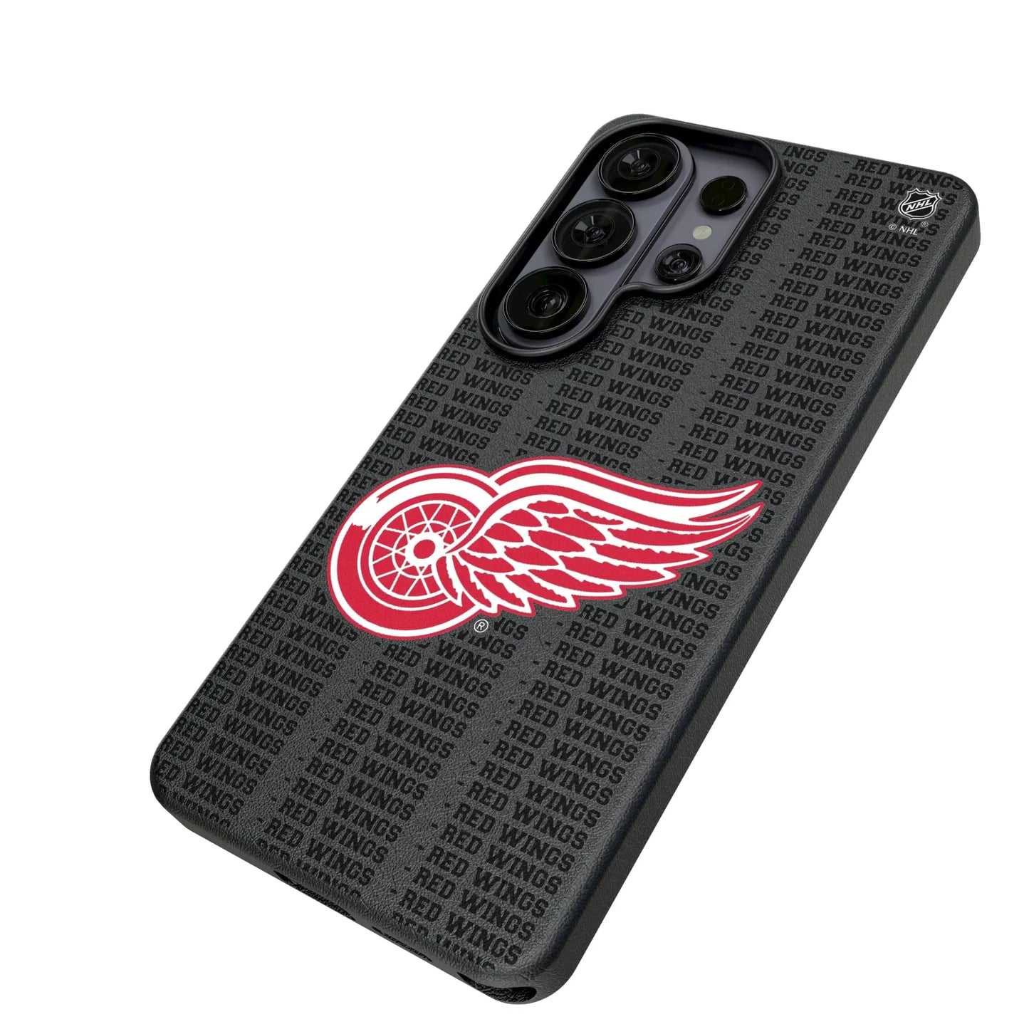 Detroit Red Wings Text Backdrop MagSafe Compatible Phone Case for Samsung Galaxy