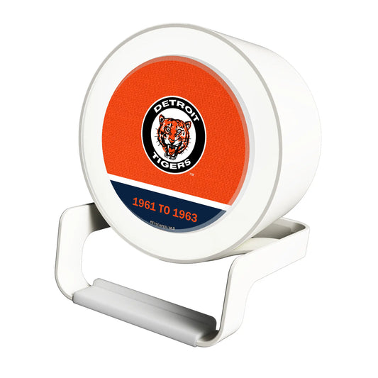 Detroit Tigers 1961-1963 - Cooperstown Collection Endzone Solid Night Light Charger and Bluetooth Speaker