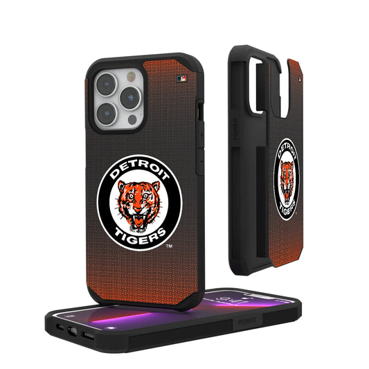 Detroit Tigers 1961-1963 - Cooperstown Collection Linen Rugged Phone Case for Apple iPhone