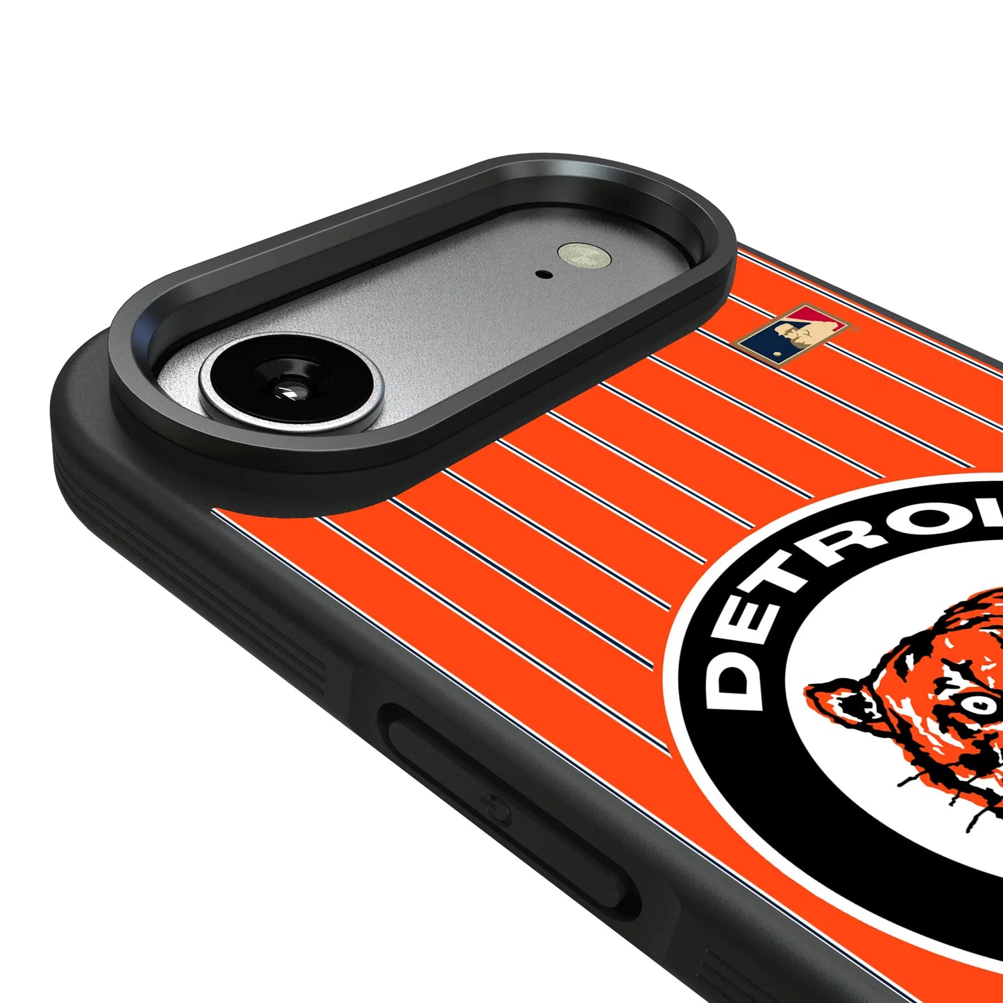 Detroit Tigers 1961-1963 - Cooperstown Collection Pinstripe Bump Phone Case for Apple iPhone