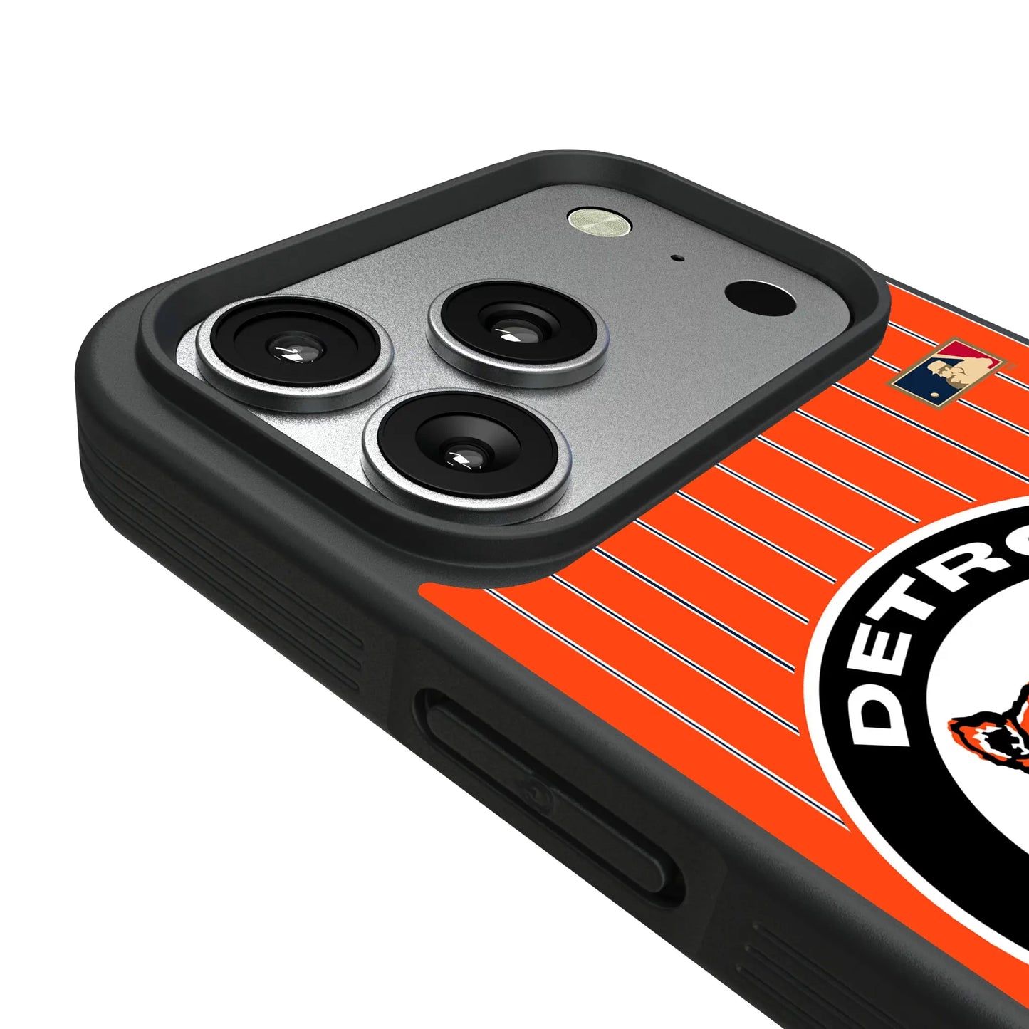 Detroit Tigers 1961-1963 - Cooperstown Collection Pinstripe Bump Phone Case for Apple iPhone