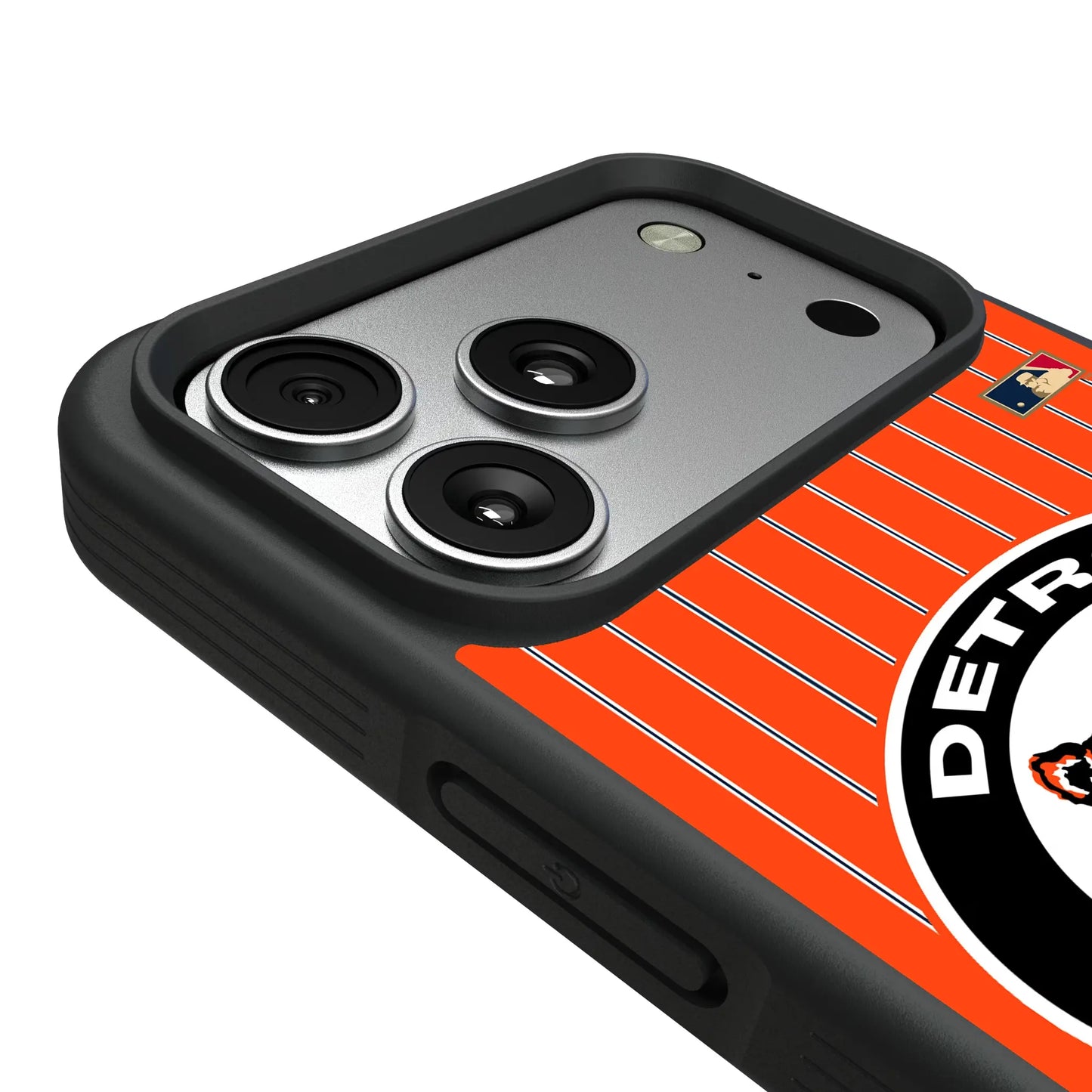 Detroit Tigers 1961-1963 - Cooperstown Collection Pinstripe Bump Phone Case for Apple iPhone