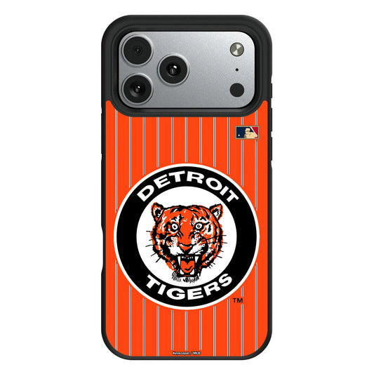 Detroit Tigers 1961-1963 - Cooperstown Collection Pinstripe Bump Phone Case for Apple iPhone