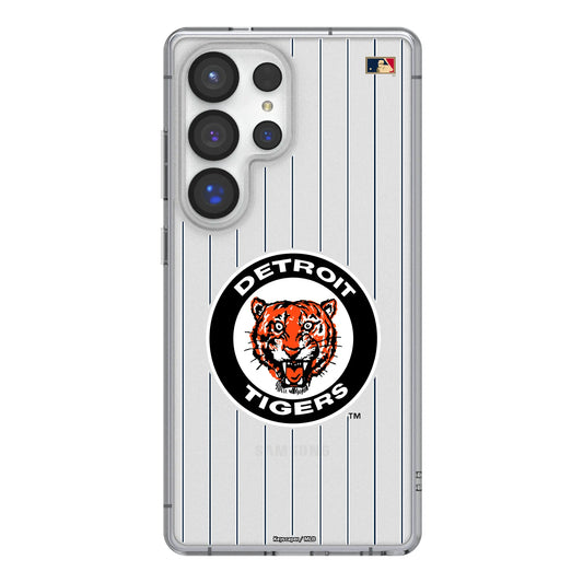 Detroit Tigers 1961-1963 - Cooperstown Collection Pinstripe Clear Phone Case for Samsung Galaxy