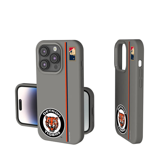 Detroit Tigers 1961-1963 - Cooperstown Collection Sidebar Soft Touch Phone Case for Apple iPhone