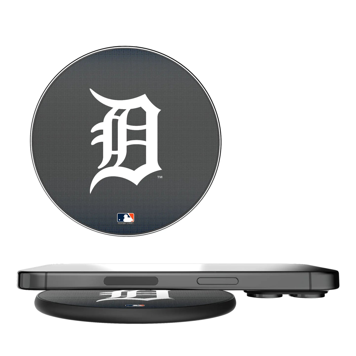 Detroit Tigers Linen 15-Watt Wireless Charger