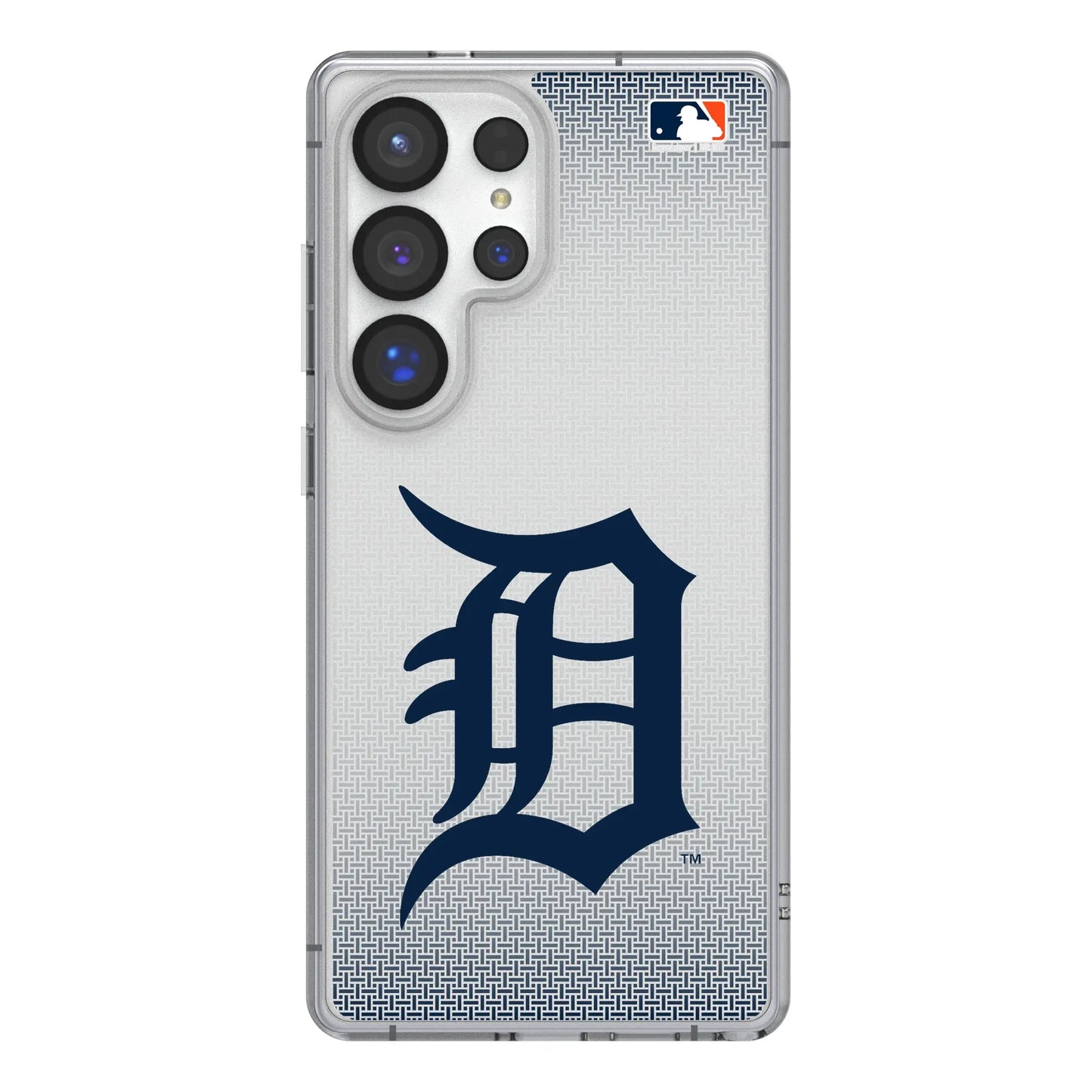 Detroit Tigers Linen Clear Phone Case for Samsung Galaxy