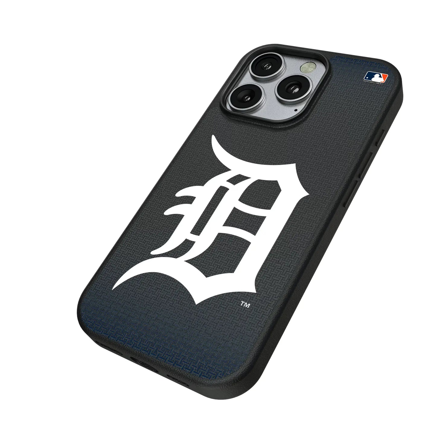 Detroit Tigers Linen MagSafe Compatible Phone Case for Apple iPhone