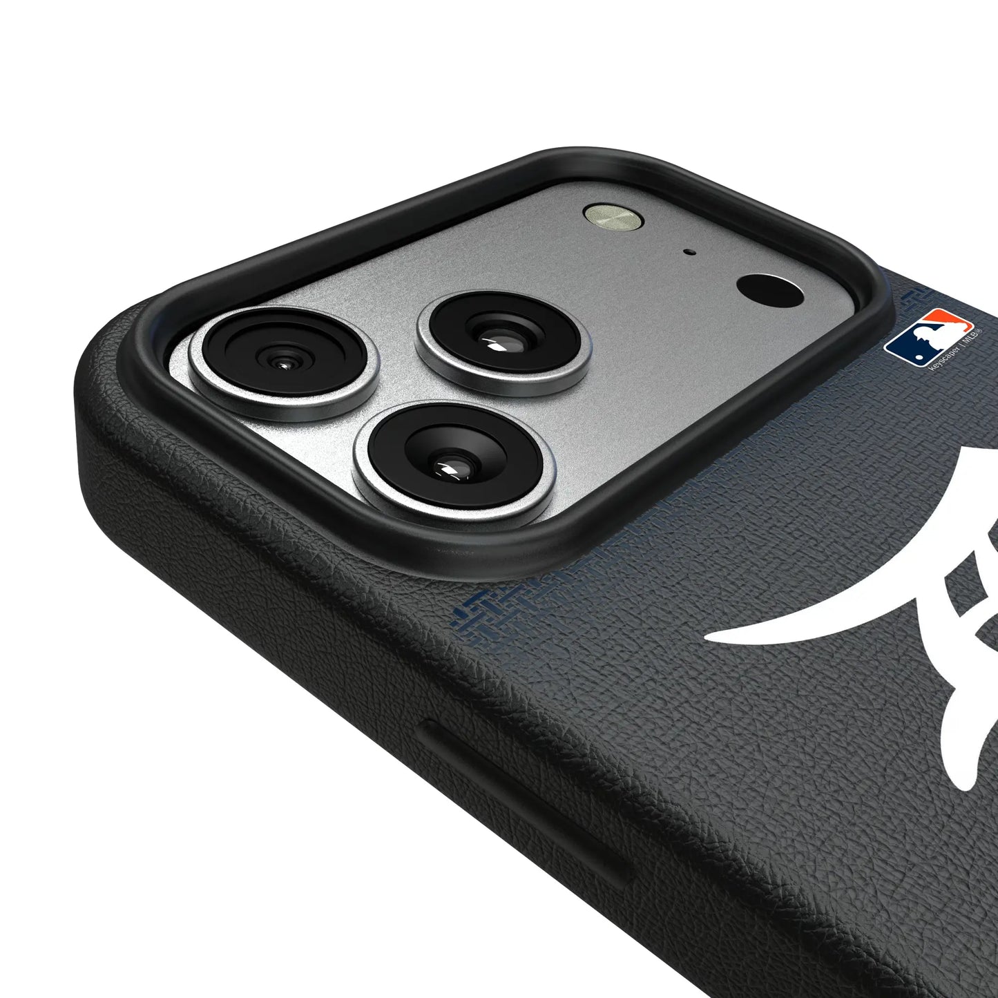 Detroit Tigers Linen MagSafe Compatible Phone Case for Apple iPhone