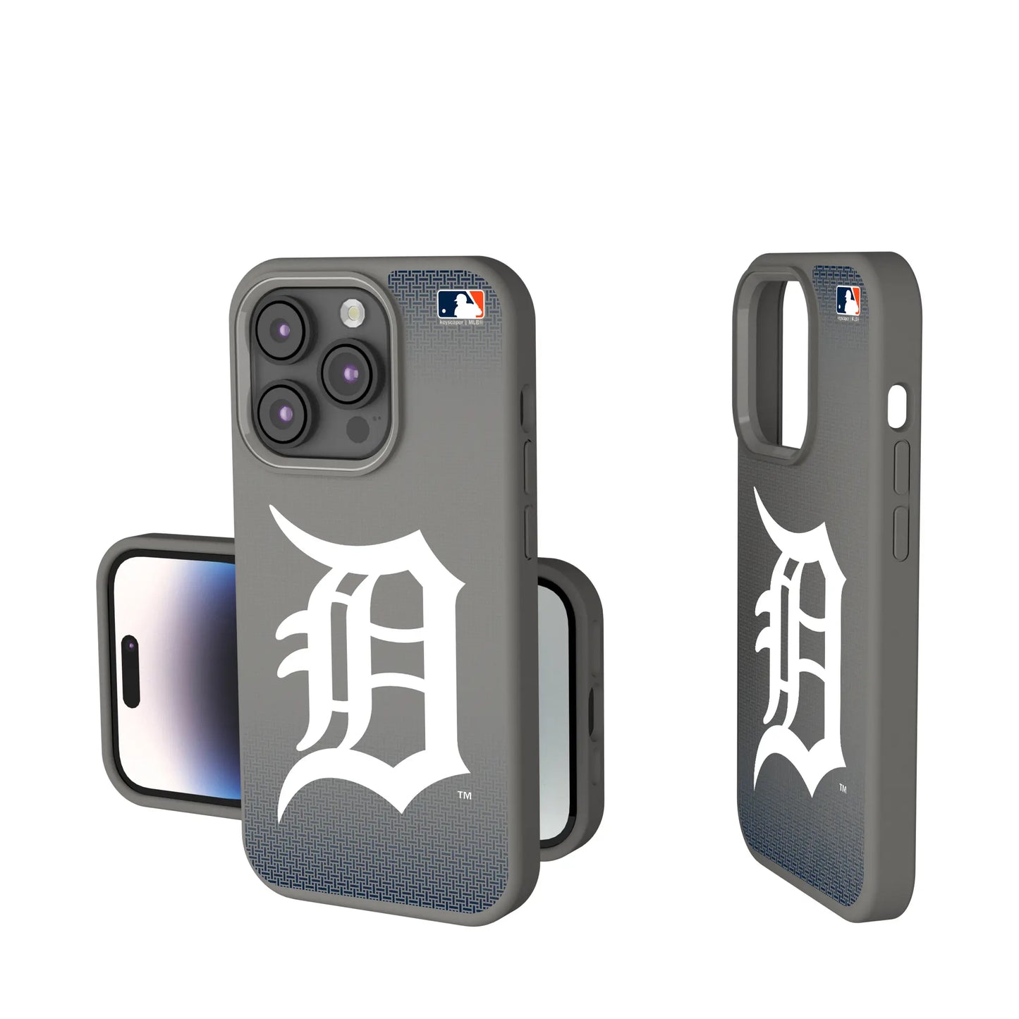 Detroit Tigers Linen Soft Touch Phone Case for Apple iPhone