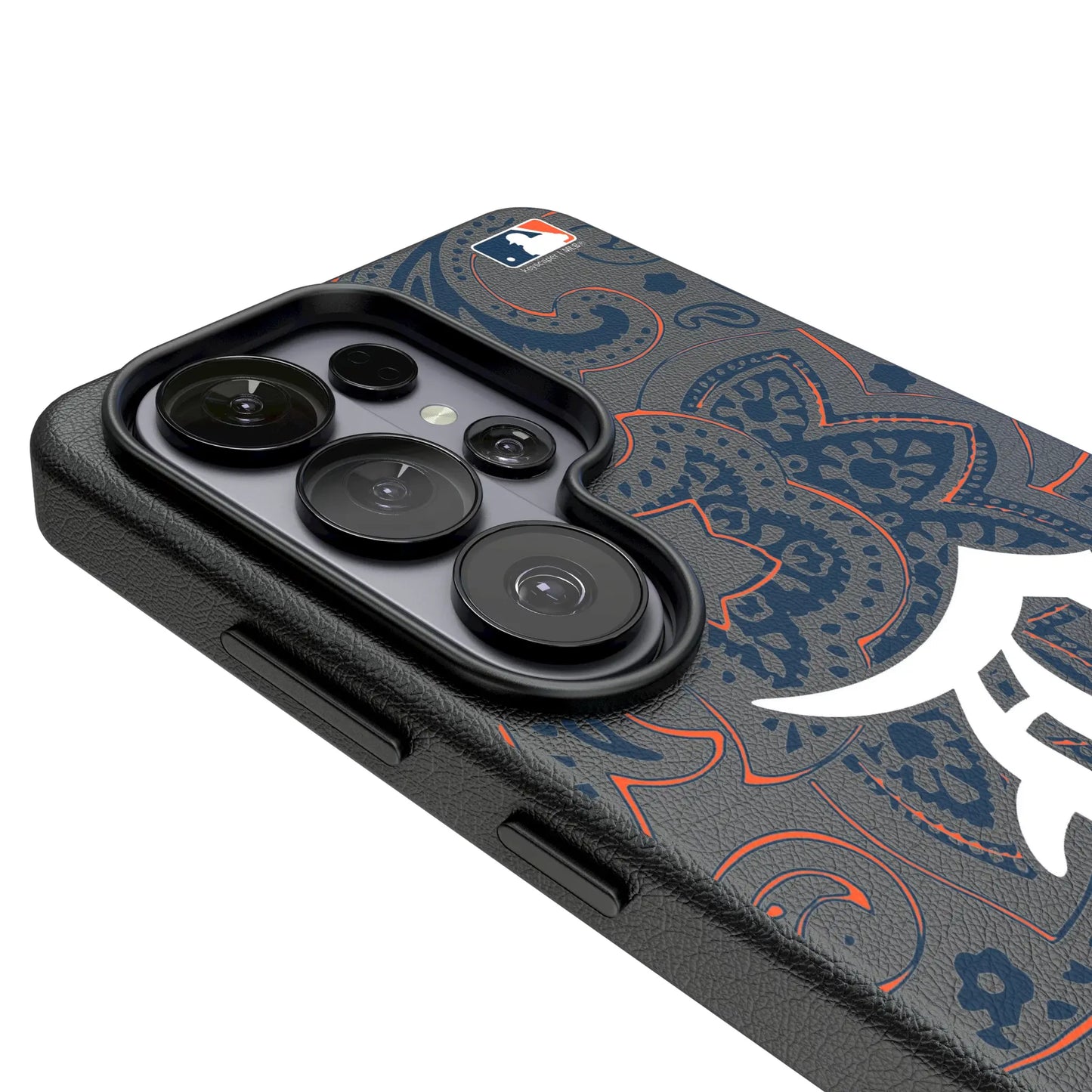 Detroit Tigers Paisley MagSafe Compatible Phone Case for Samsung Galaxy