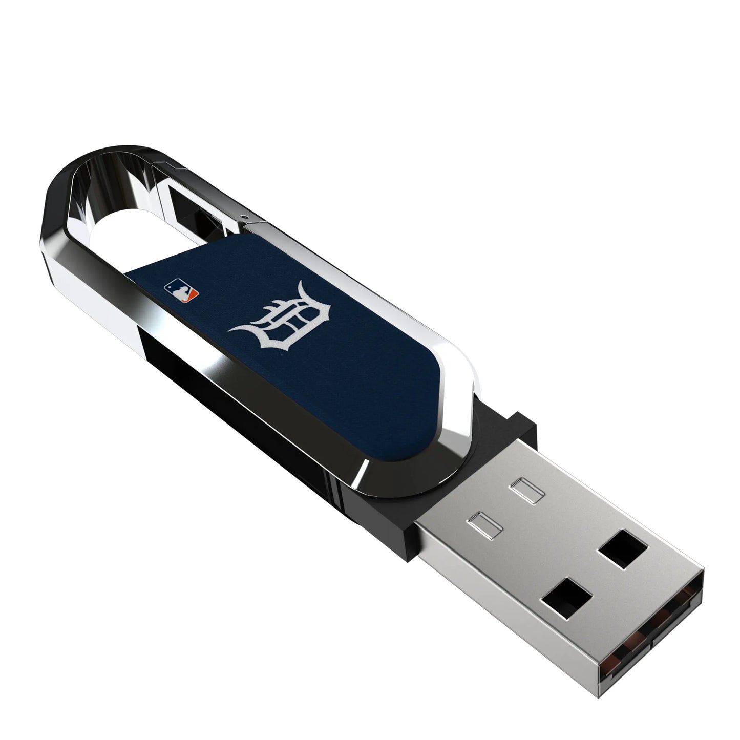 Detroit Tigers Solid USB 64GB Clip Style Flash Drive