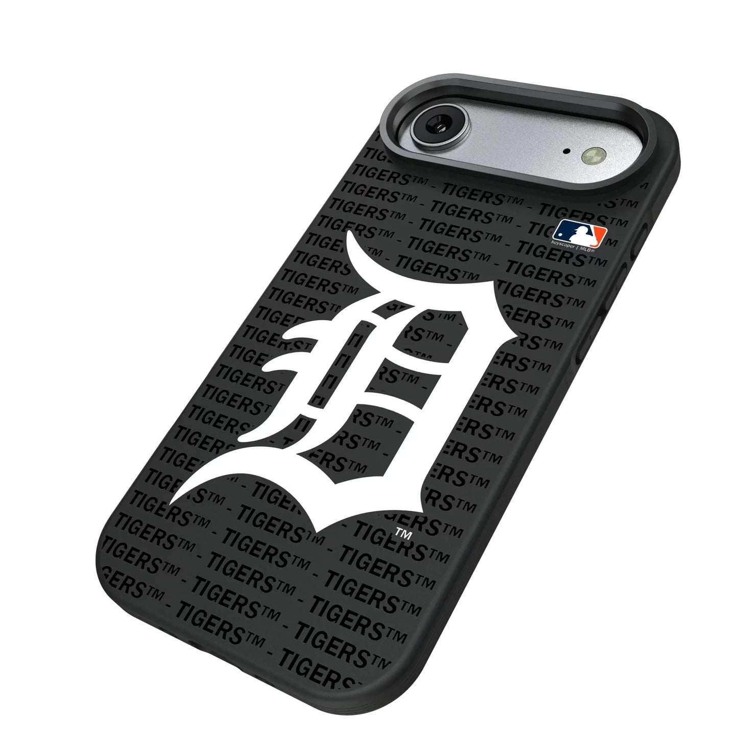Detroit Tigers Text Backdrop Bump Phone Case for Apple iPhone
