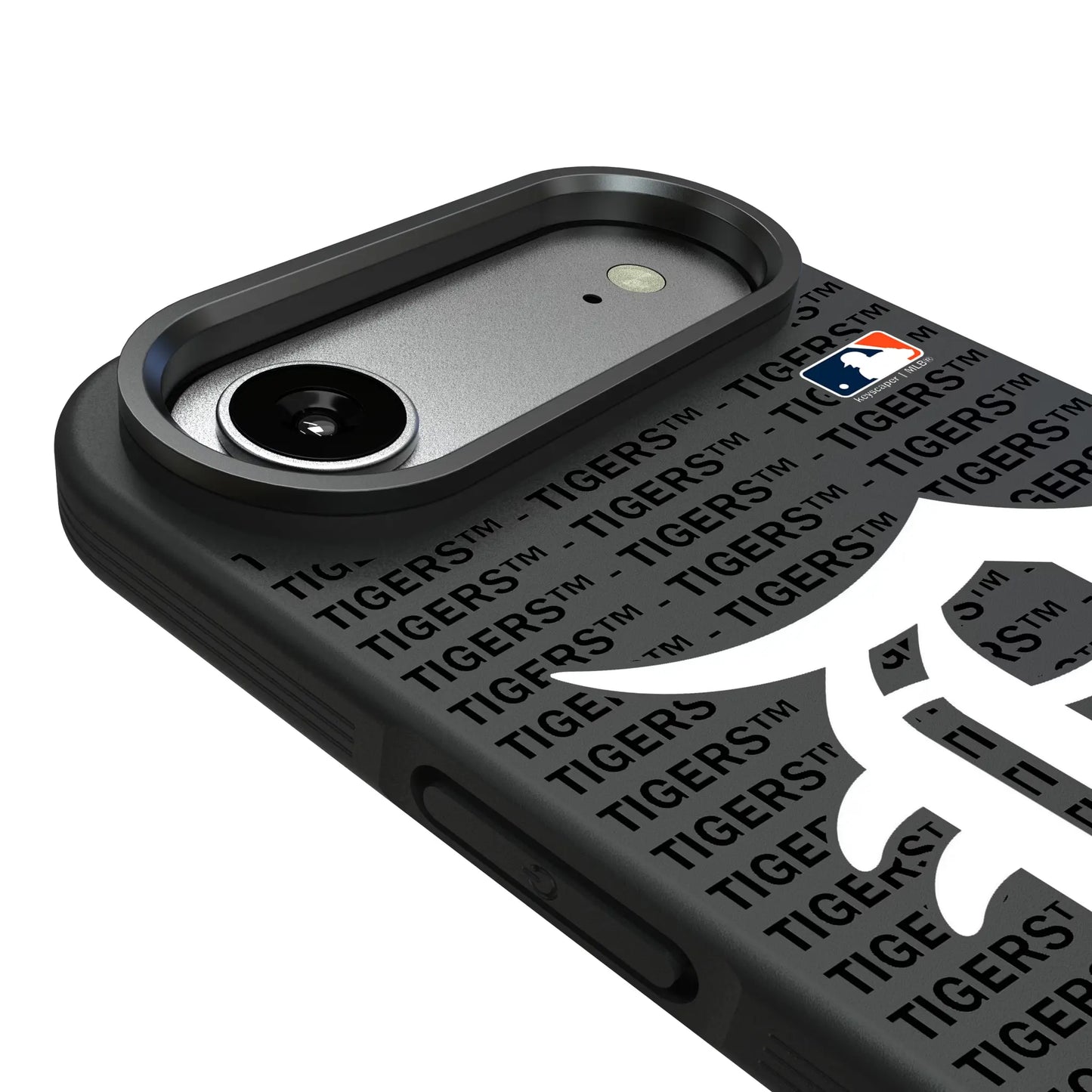 Detroit Tigers Text Backdrop Bump Phone Case for Apple iPhone