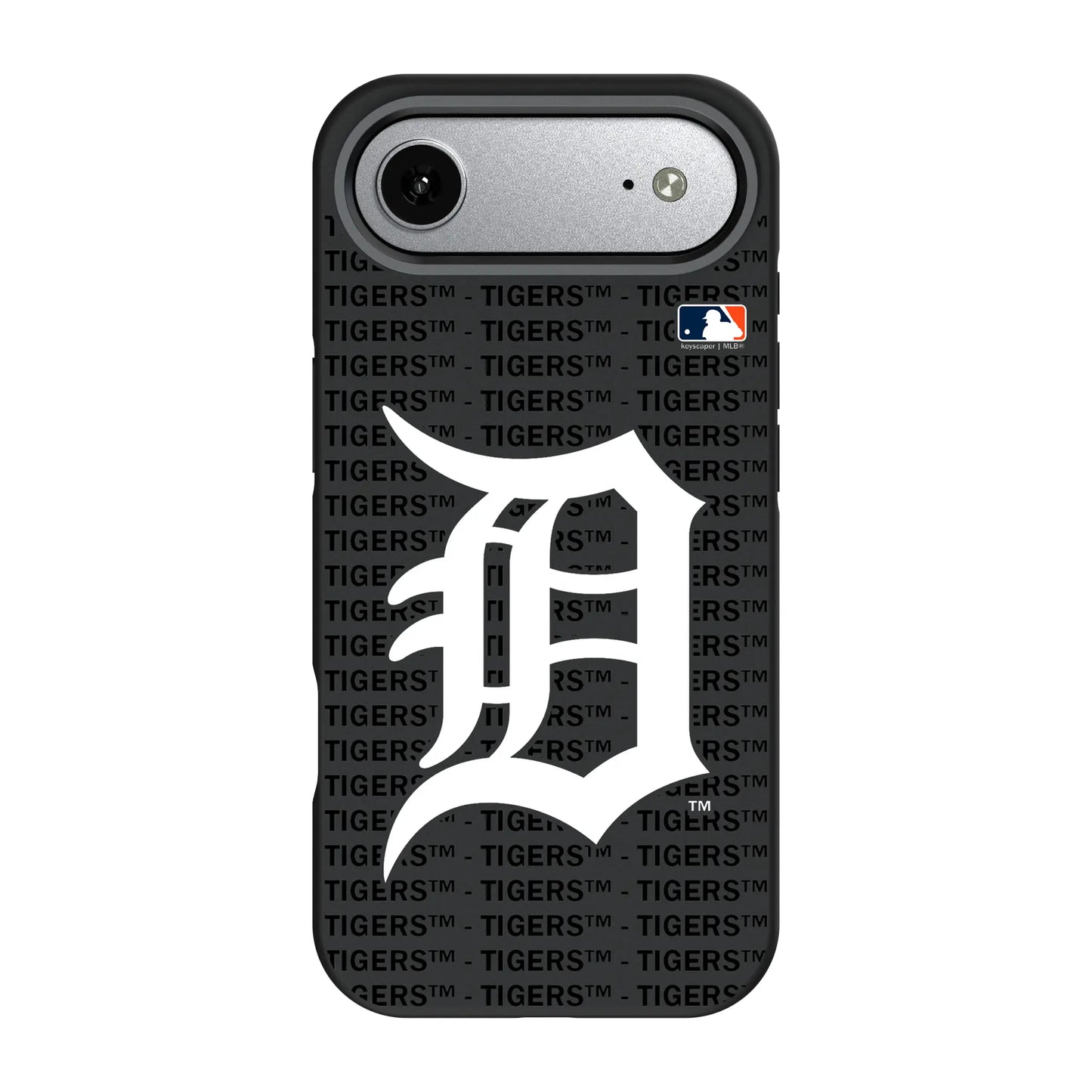 Detroit Tigers Text Backdrop Bump Phone Case for Apple iPhone