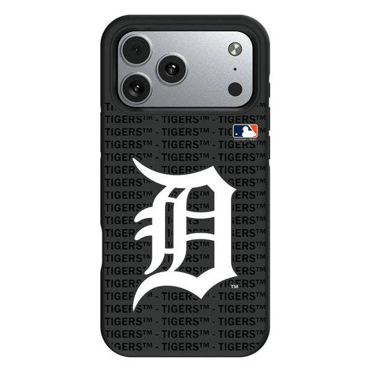Detroit Tigers Text Backdrop Bump Phone Case for Apple iPhone