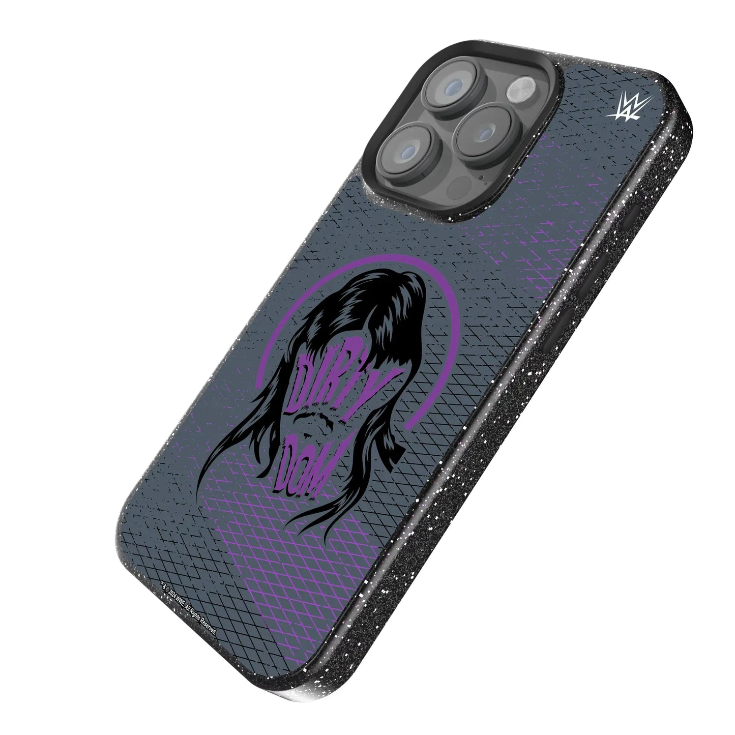 Dominik Mysterio Steel Black Bling Phone Case for Apple iPhone