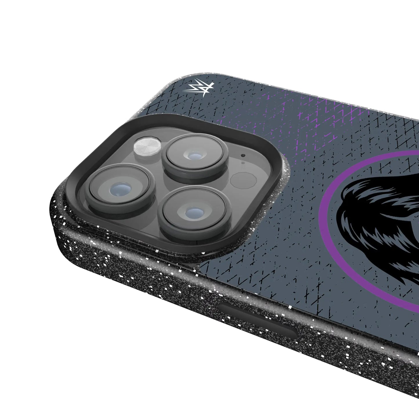 Dominik Mysterio Steel Black Bling Phone Case for Apple iPhone