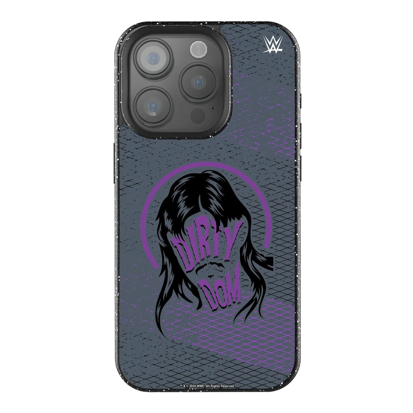 Dominik Mysterio Steel Black Bling Phone Case for Apple iPhone