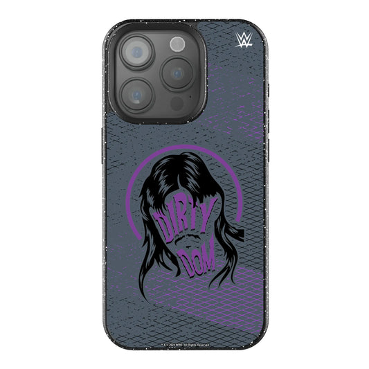 Dominik Mysterio Steel Black Bling Phone Case for Apple iPhone
