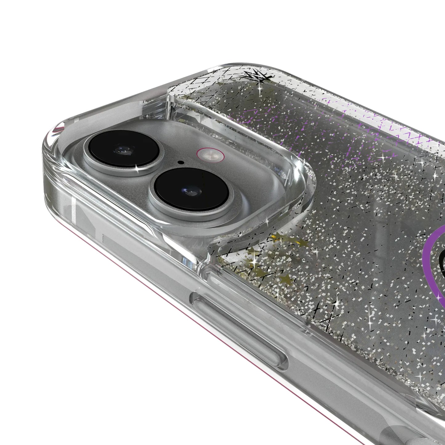 Dominik Mysterio Steel Glitter Phone Case for Apple iPhone
