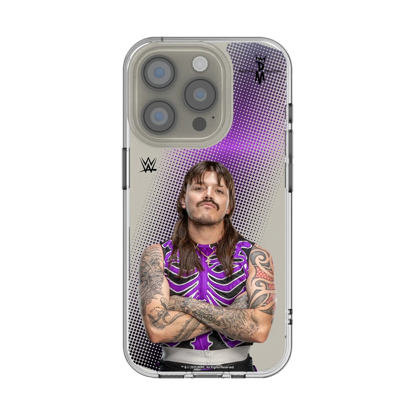 Dominik Mysterio Superstar Clear Phone Case for Apple iPhone