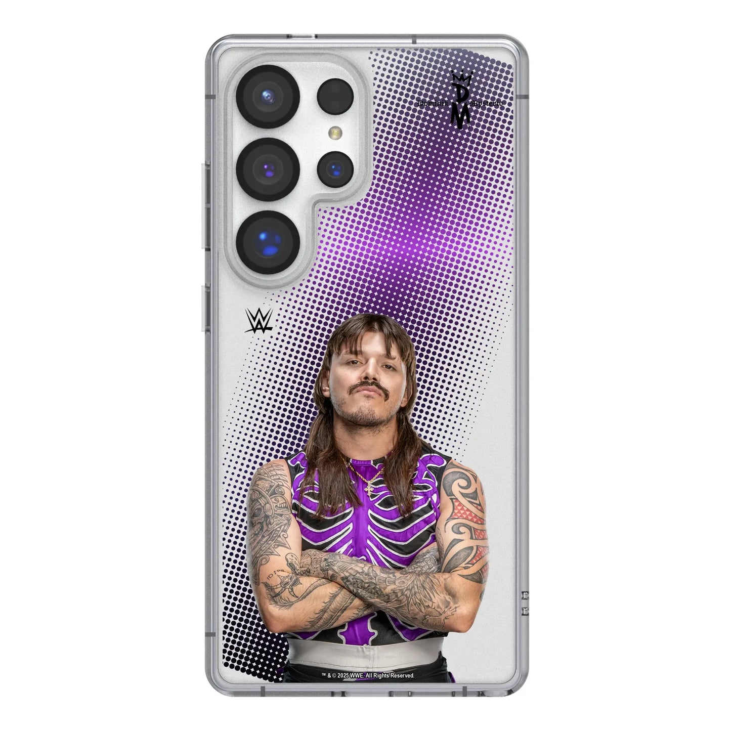 Dominik Mysterio Superstar Clear Phone Case for Samsung Galaxy