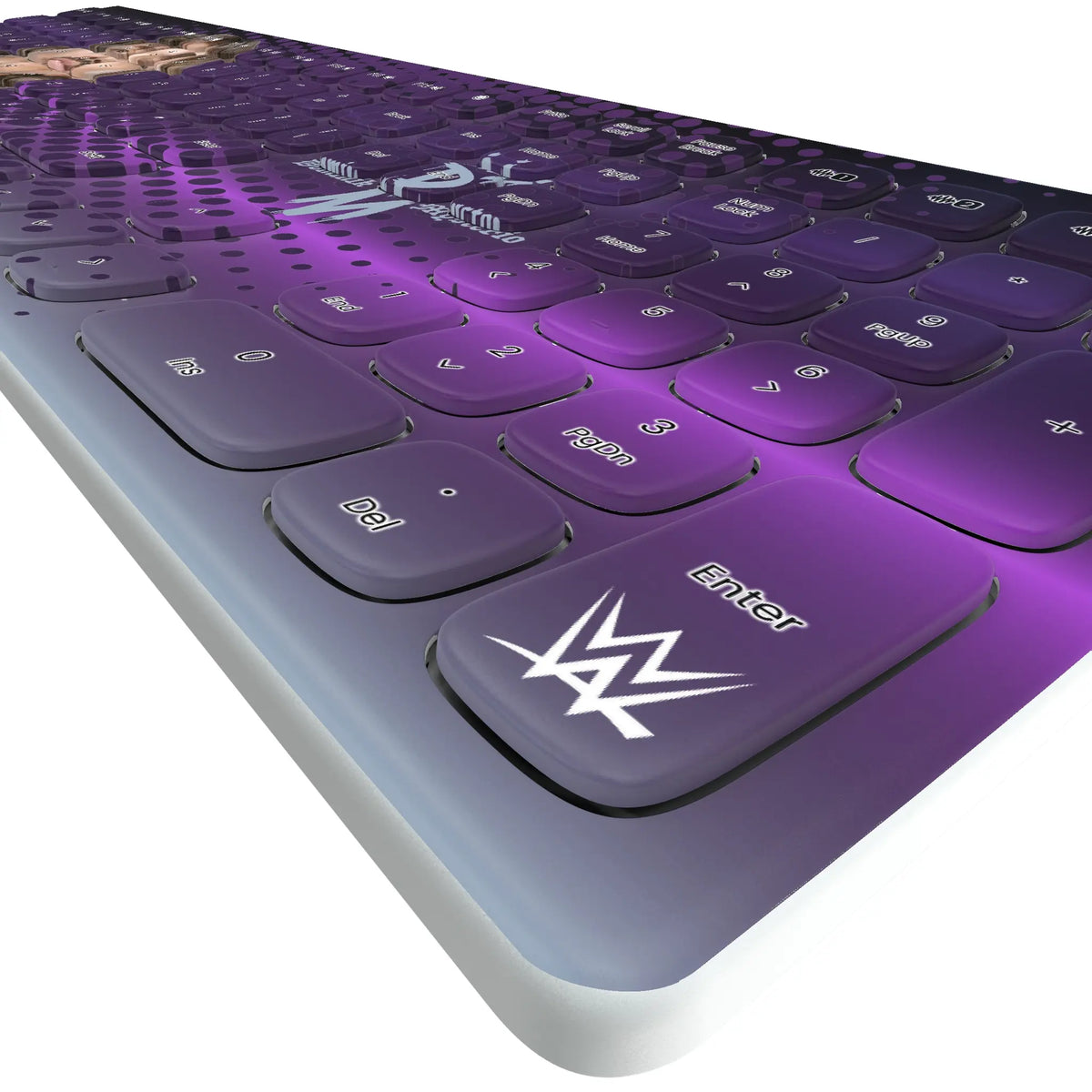 Dominik Mysterio Superstar Curved Wireless Keyboard