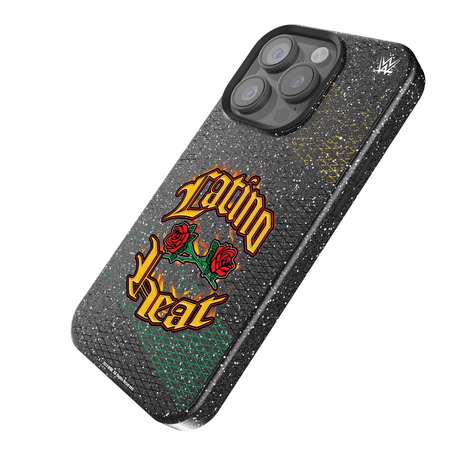 Eddie Guerrero Steel Black Bling Phone Case for Apple iPhone