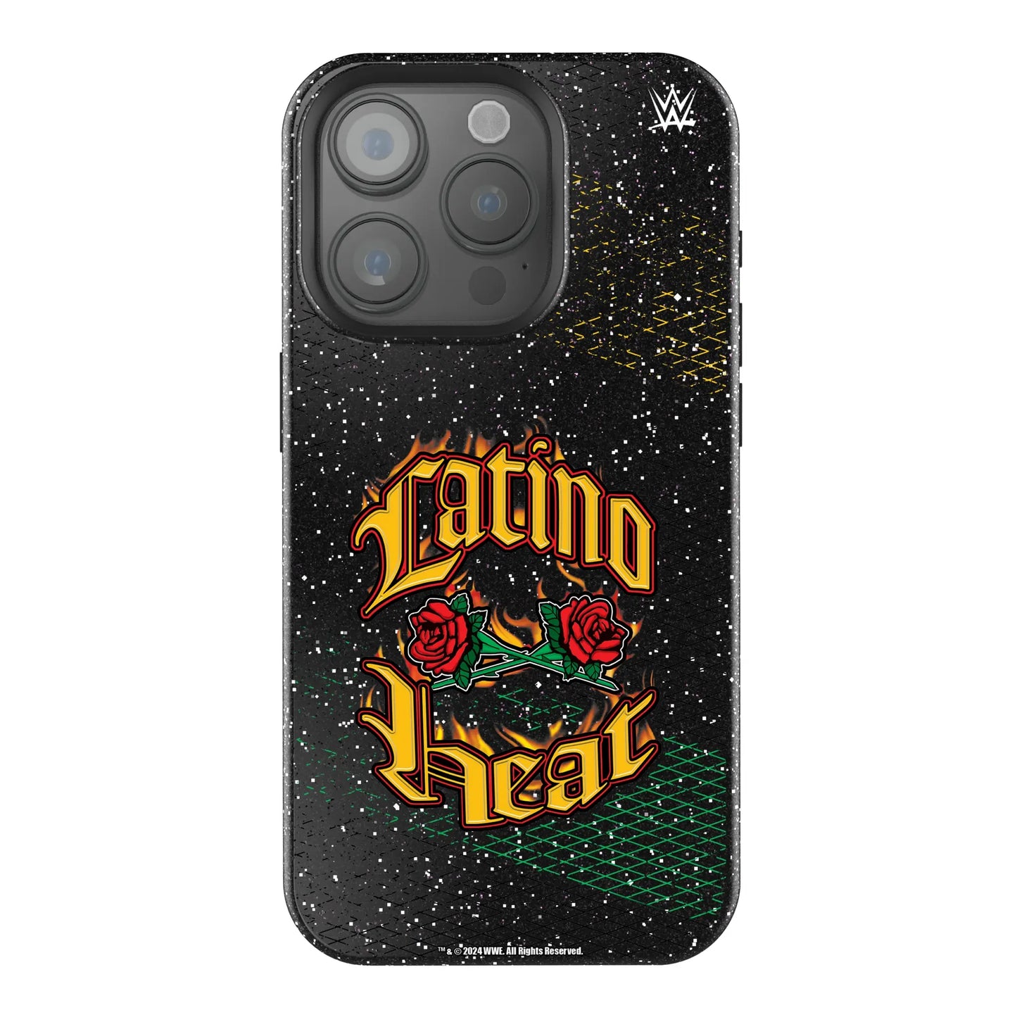 Eddie Guerrero Steel Black Bling Phone Case for Apple iPhone