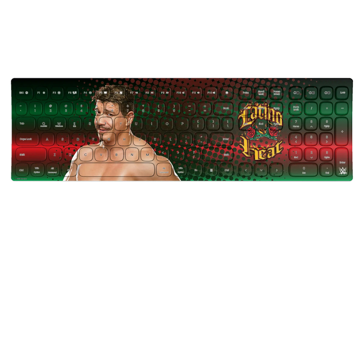 Eddie Guerrero Superstar Curved Wireless Keyboard