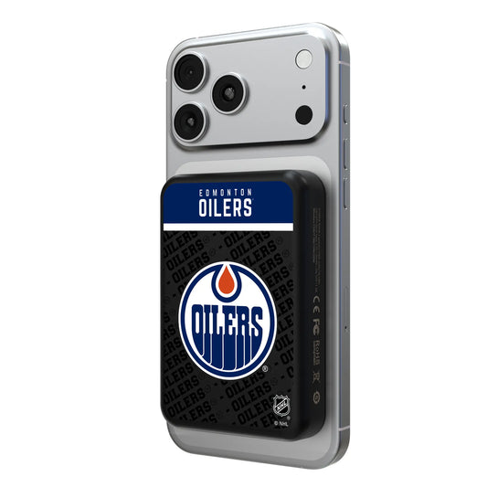 Edmonton Oilers Endzone Plus Wireless Mag Power Bank