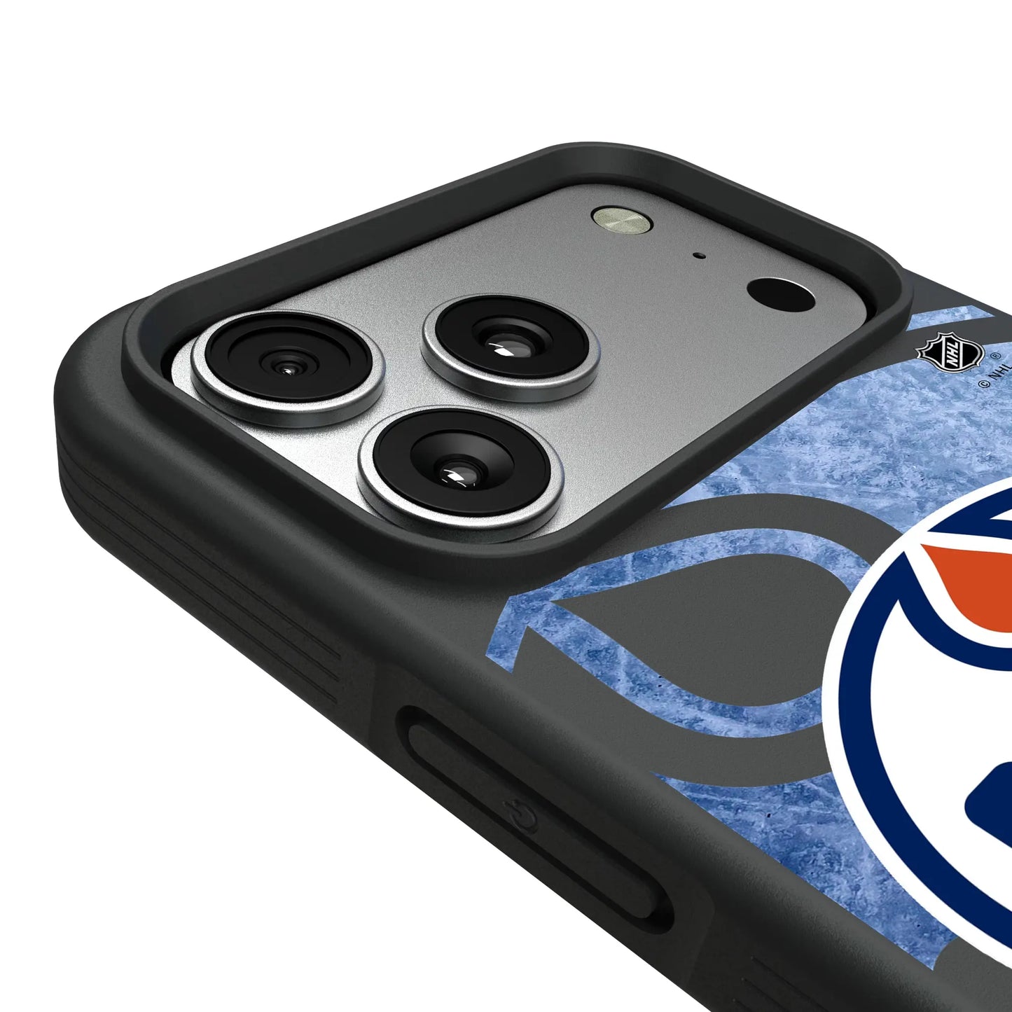 Edmonton Oilers Ice Tilt Bump Phone Case for Apple iPhone