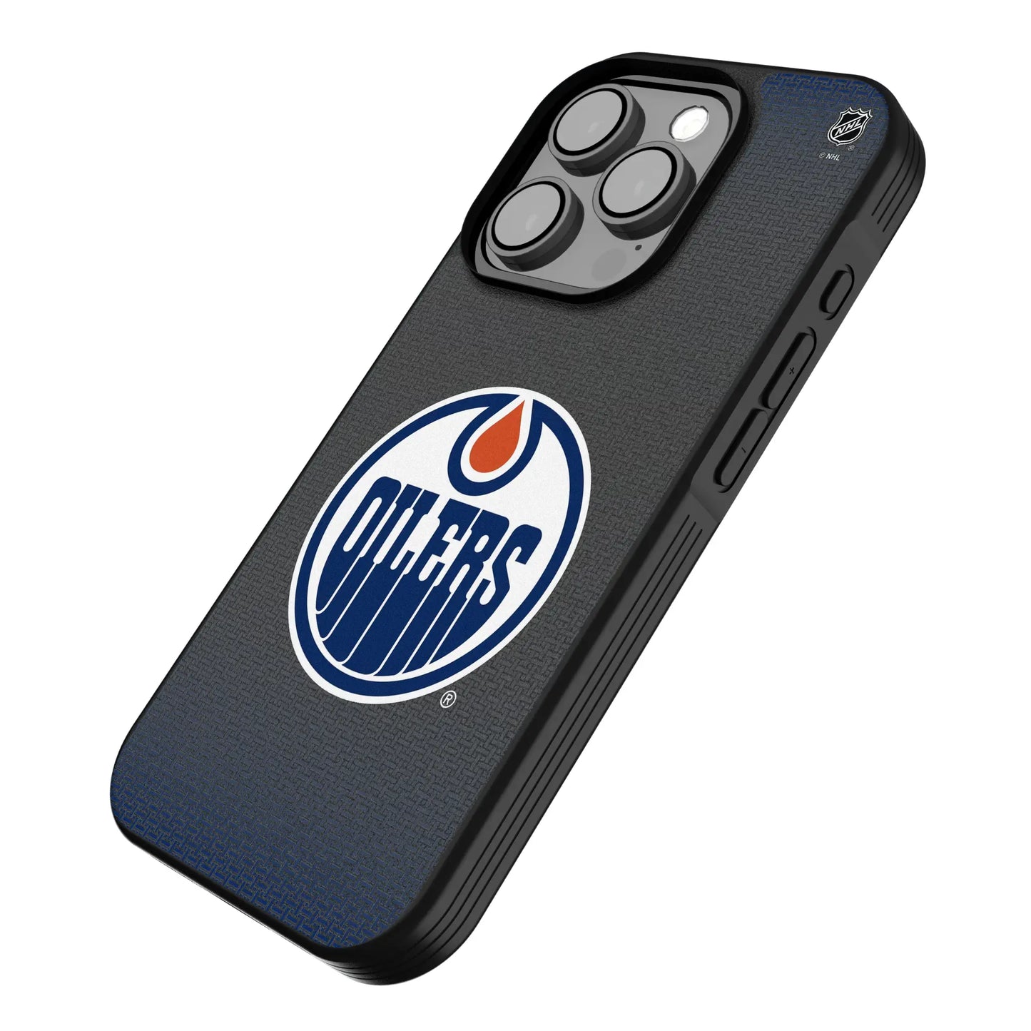 Edmonton Oilers Linen Bump Phone Case for Apple iPhone
