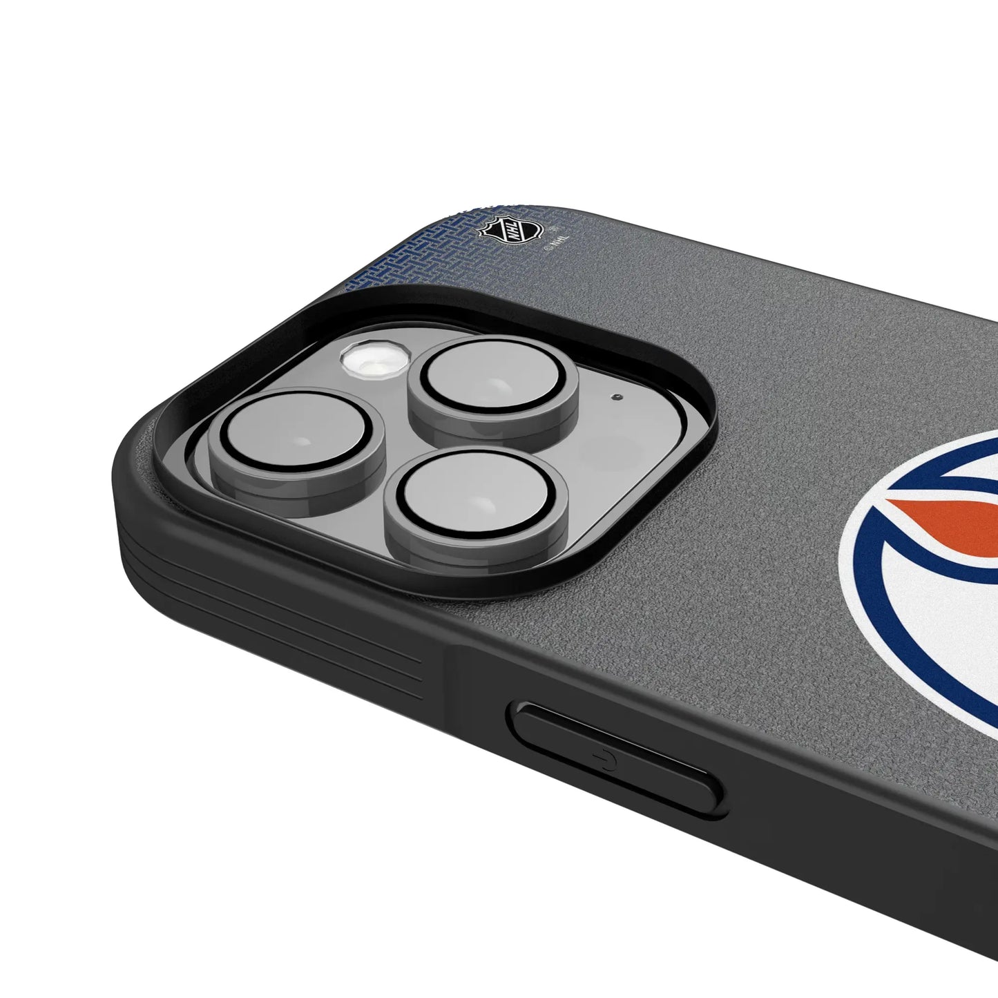 Edmonton Oilers Linen Bump Phone Case for Apple iPhone