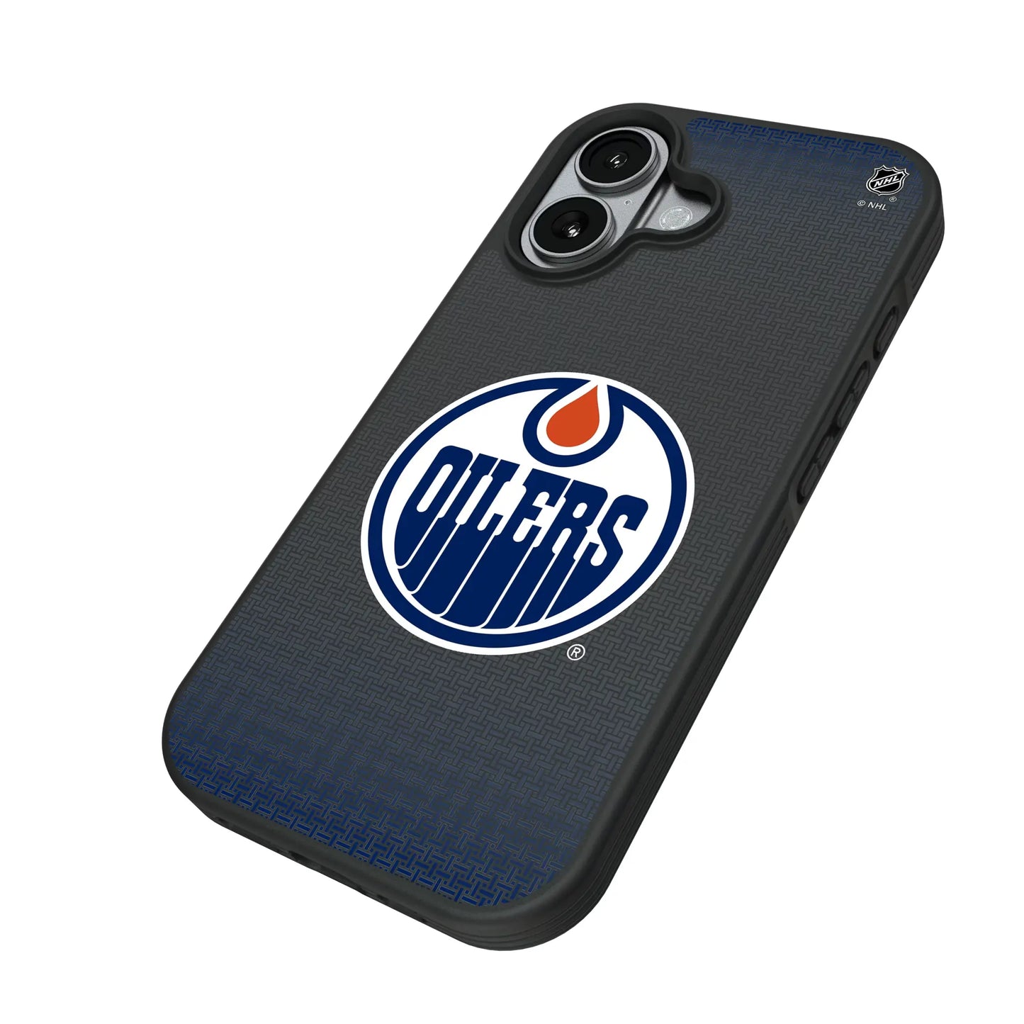 Edmonton Oilers Linen Bump Phone Case for Apple iPhone
