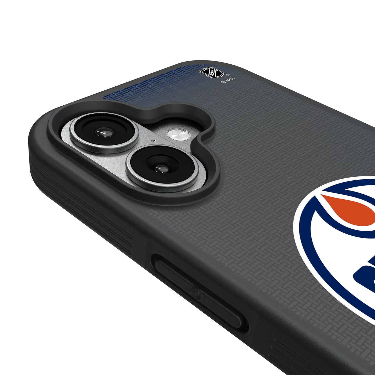 Edmonton Oilers Linen Bump Phone Case for Apple iPhone