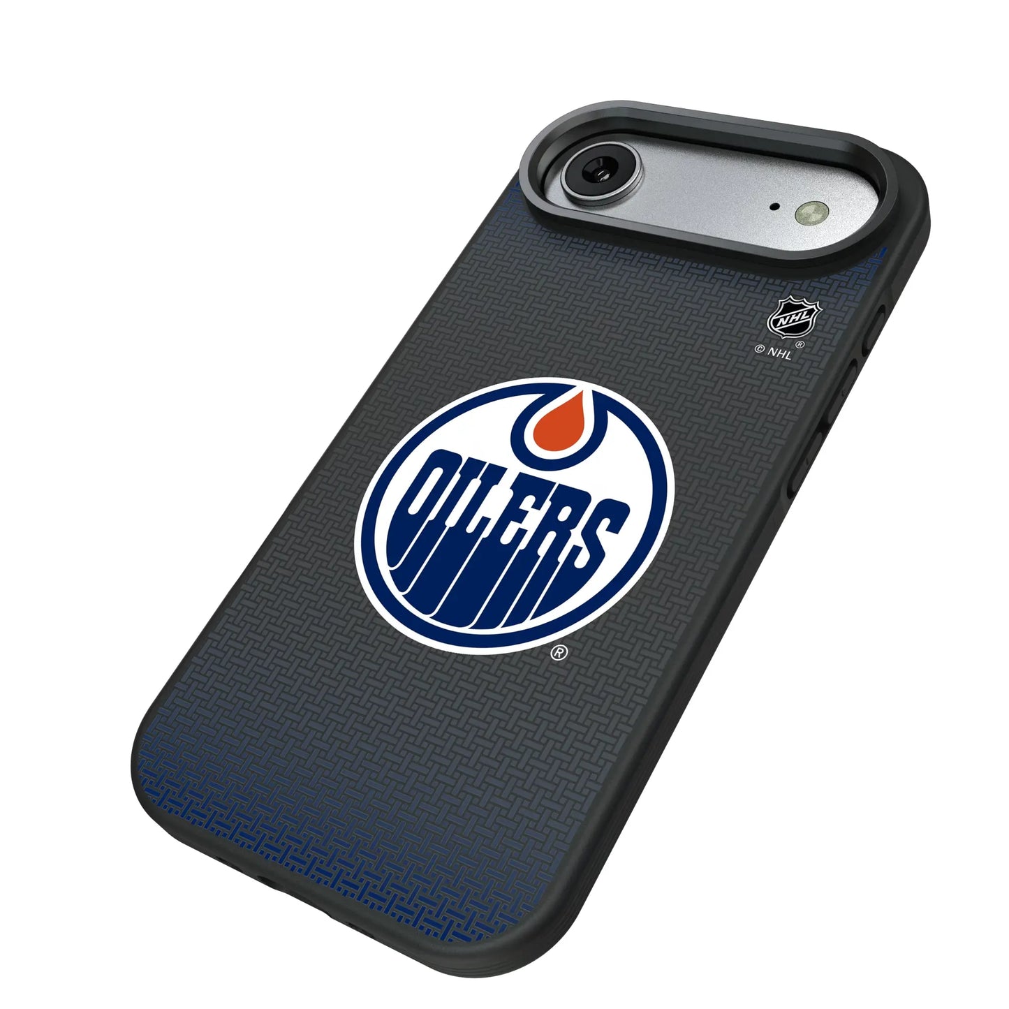 Edmonton Oilers Linen Bump Phone Case for Apple iPhone