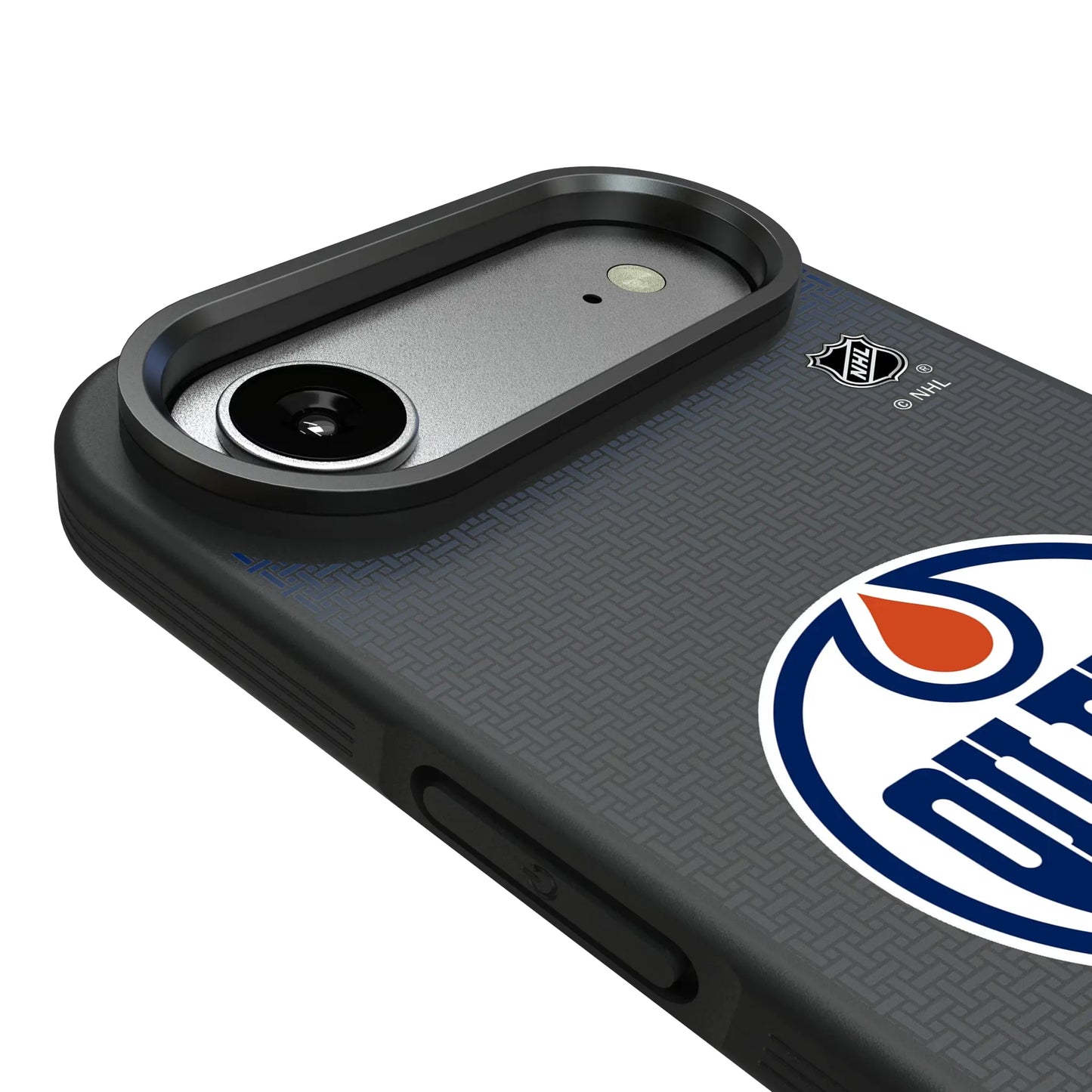 Edmonton Oilers Linen Bump Phone Case for Apple iPhone