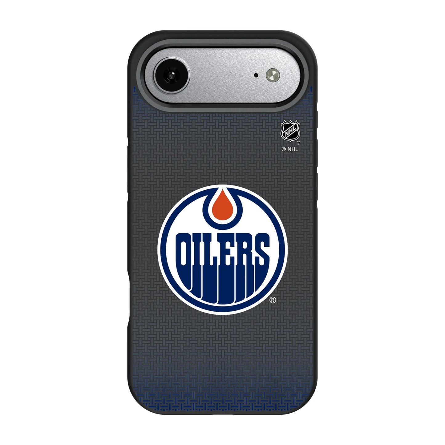 Edmonton Oilers Linen Bump Phone Case for Apple iPhone