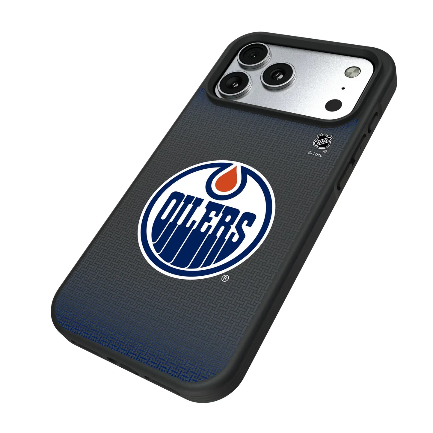 Edmonton Oilers Linen Bump Phone Case for Apple iPhone