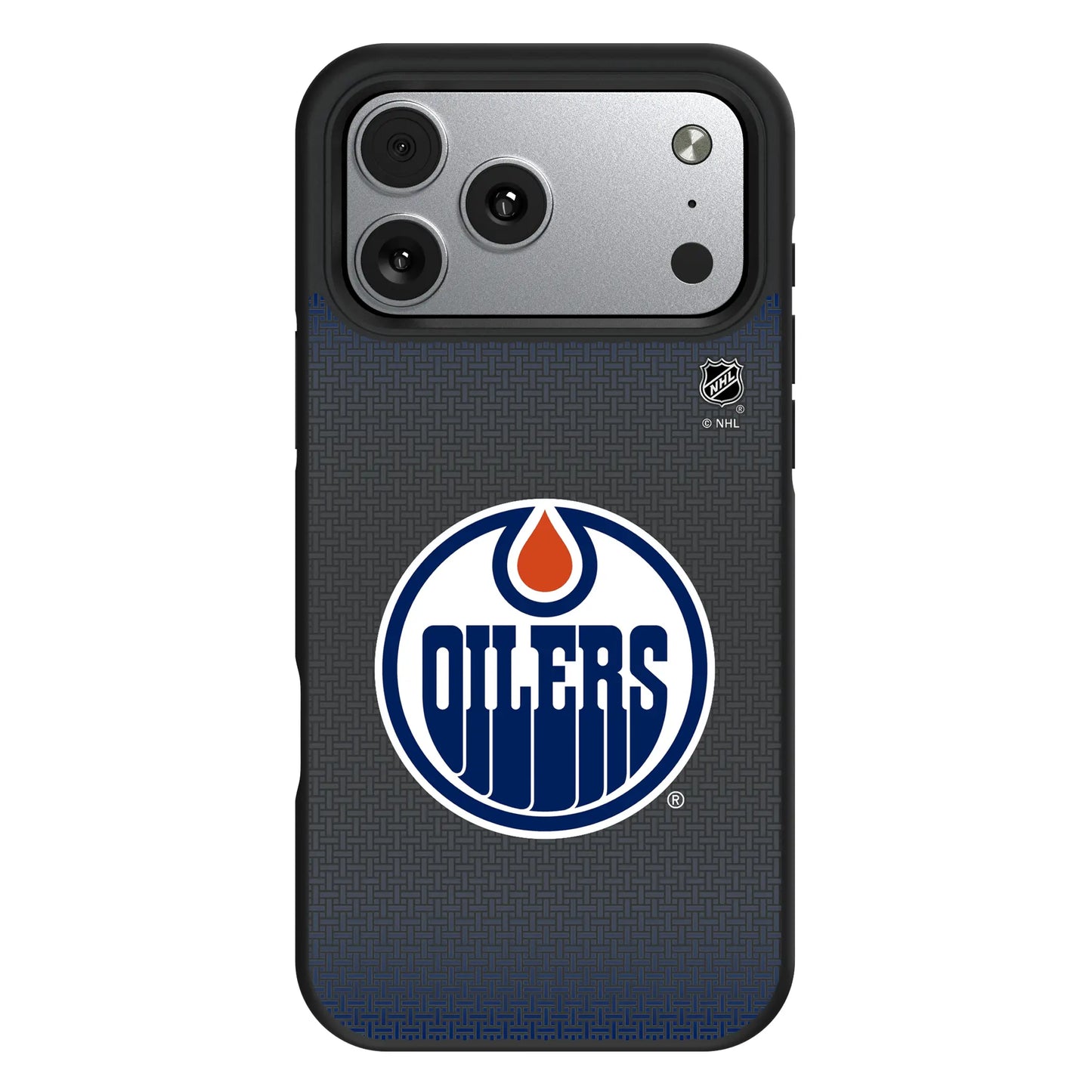 Edmonton Oilers Linen Bump Phone Case for Apple iPhone