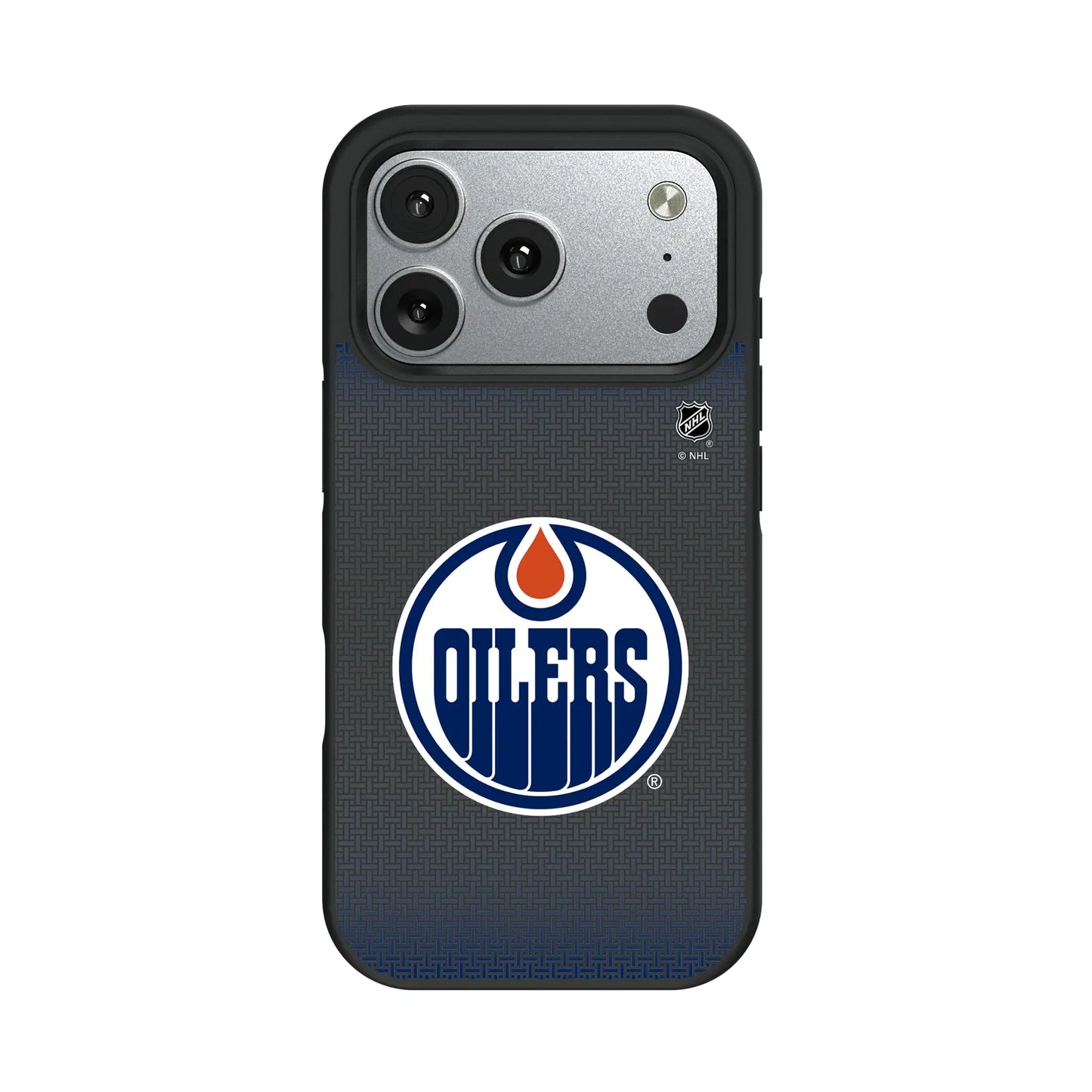 Edmonton Oilers Linen Bump Phone Case for Apple iPhone