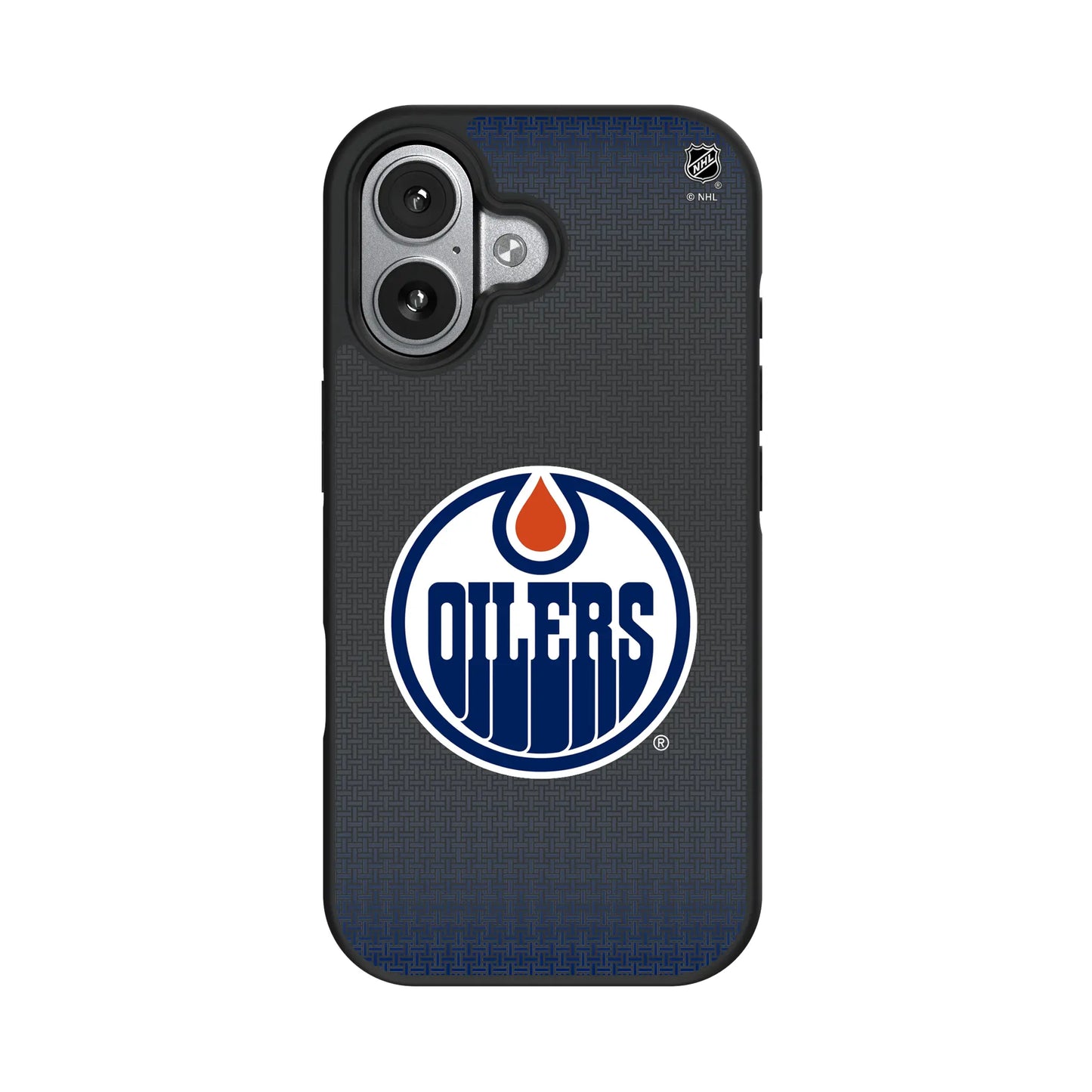 Edmonton Oilers Linen Bump Phone Case for Apple iPhone