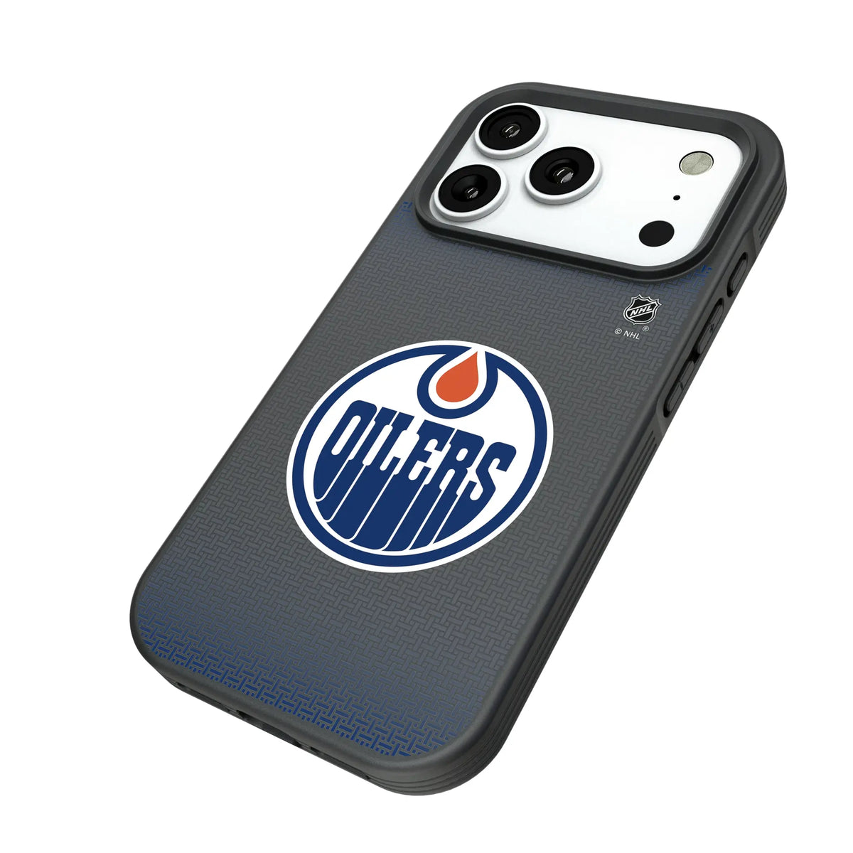 Edmonton Oilers Linen Bump Phone Case for Apple iPhone