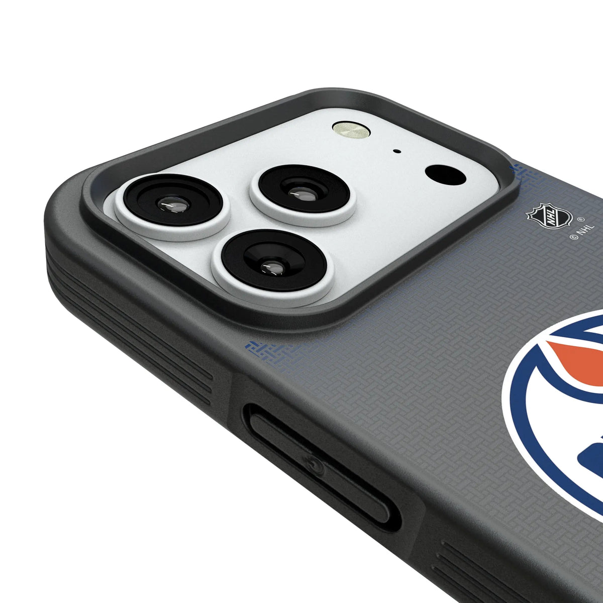 Edmonton Oilers Linen Bump Phone Case for Apple iPhone