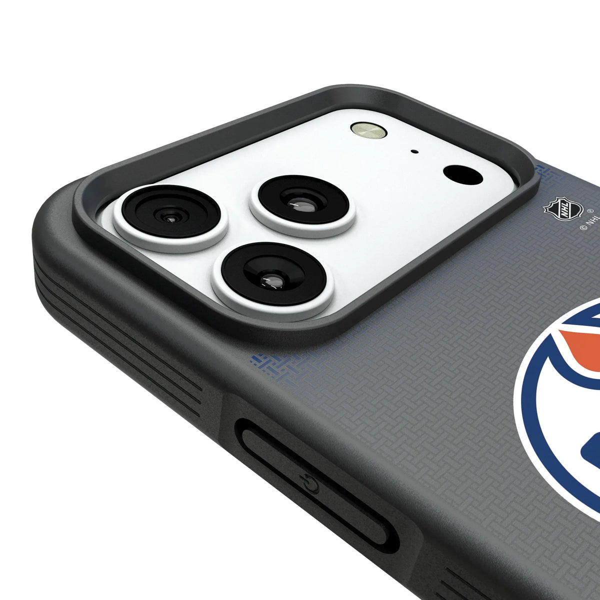 Edmonton Oilers Linen Bump Phone Case for Apple iPhone